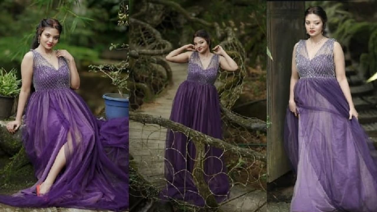 ലാവെൻഡർ നിറത്തിൽ മനോഹരിയായി സൂര്യ; 'എന്താ ഒരു ഭം​ഗി'യെന്ന് കമന്റുകൾ