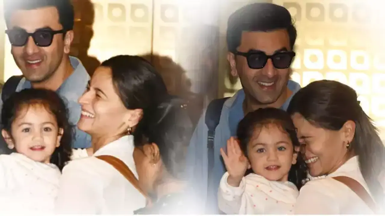 VIDEO: Raha Kapoor blows kisses, waves to paparazzi as she jets off with Alia Bhatt, Ranbir Kapoor VIDEO: Raha Kapoor blows kisses, waves to paparazzi as she jets off with Alia Bhatt, Ranbir Kapoor