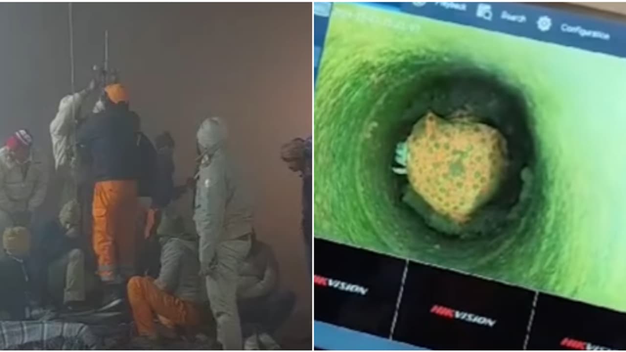 'എൽ' പൈപ്പിട്ട് രക്ഷിക്കാൻ ശ്രമം, തടസ്സമായി മഴ; 3 വയസ്സുകാരി 700 അടി താഴ്ചയുള്ള കുഴൽക്കിണറിൽ വീണിട്ട് 6 ദിവസം