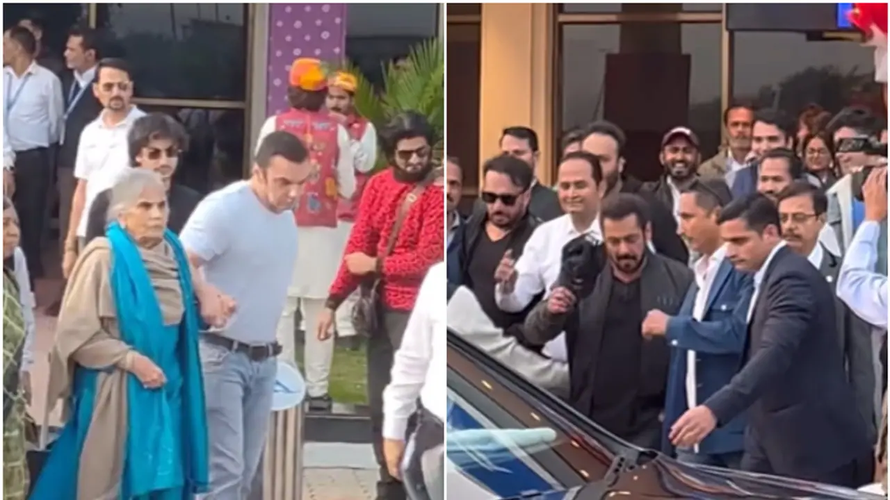 Salman Khan 59th birthday: Superstar lands in Jamnagar with Lulia Vantur, family for celebration [WATCH]