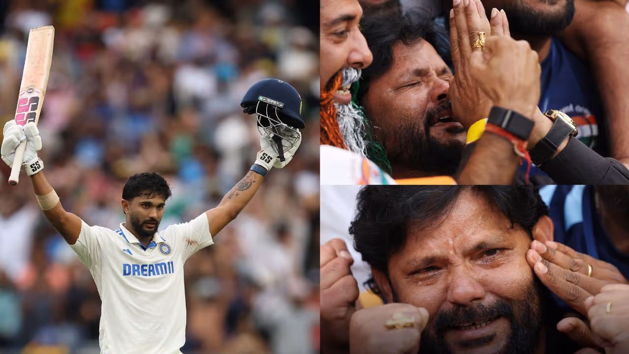 ఆసీస్ పై సూప‌ర్ సెంచ‌రీ.. క‌న్నీళ్లు పెట్టుకున్న నితీష్ కుమార్ రెడ్డి తండ్రి.. ఎమోష‌న‌ల్ వీడియో 