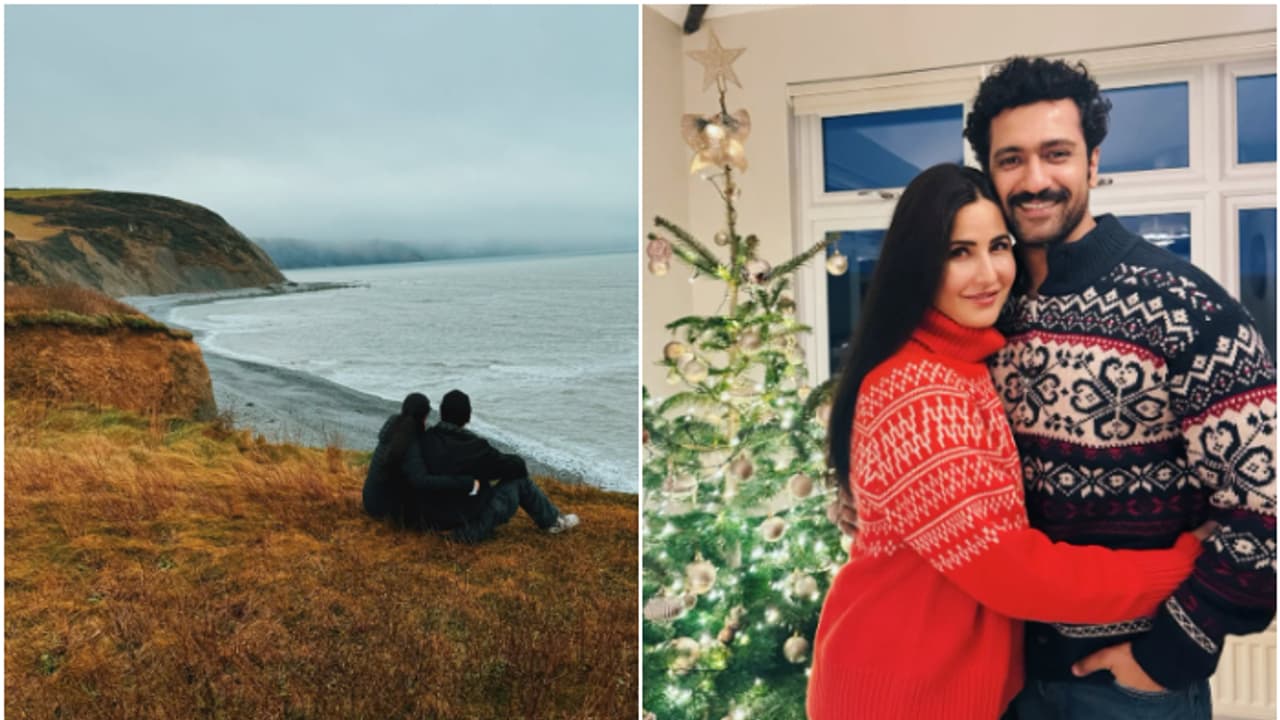 Katrina Kaif, Vicky Kaushal spend serene year end by the ocean; Check photos [PICTURES]