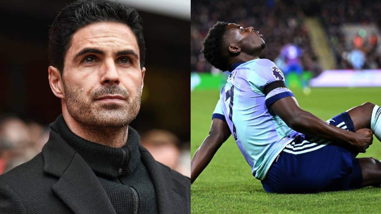 "Many, many weeks": Mikel Arteta confirms Bukayo Saka's surgery, reveals Arsenal winger’s recovery timeline "Many, many weeks": Mikel Arteta confirms Bukayo Saka's surgery, reveals Arsenal winger’s recovery timeline