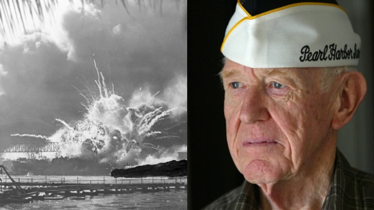 'ആക്രമണം നടക്കുമ്പോൾ ഷേവ് ചെയ്യുകയായിരുന്നു, പിന്നെങ്ങനെയോ രക്ഷപ്പെട്ടു', പേൾഹാർബർ അപ്പൂപ്പൻ 105 വയസ്സിൽ ഓർമ