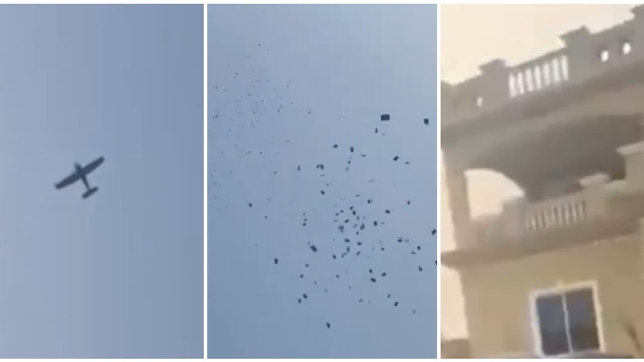 വധുവിന്റെ വീടിന് മുകളിലൂടെ പറന്ന് വിമാനം, പിന്നാലെ 'പണമഴ', അമ്മായിയച്ഛന്റെ സർപ്രൈസ്; സംഭവം പാകിസ്ഥാനിൽ വധുവിന്റെ വീടിന് മുകളിലൂടെ പറന്ന് വിമാനം, പിന്നാലെ 'പണമഴ', അമ്മായിയച്ഛന്റെ സർപ്രൈസ്; സംഭവം പാകിസ്ഥാനിൽ