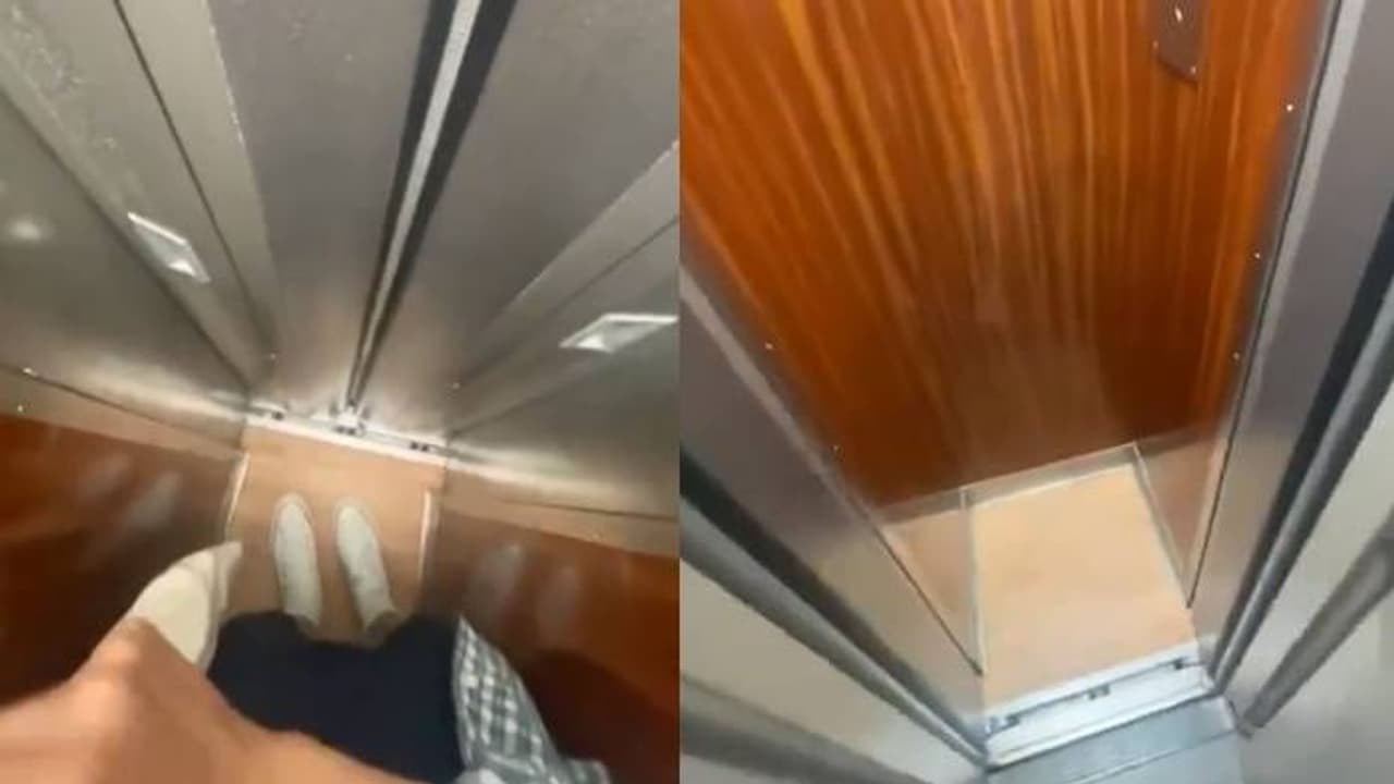 ഇത് ലിഫ്റ്റോ അതോ ശവപ്പെട്ടിയോ? ക്ലോസ്ട്രോഫോബിയ ഉള്ളവർ ഈ വീഡിയോ കാണരുത്