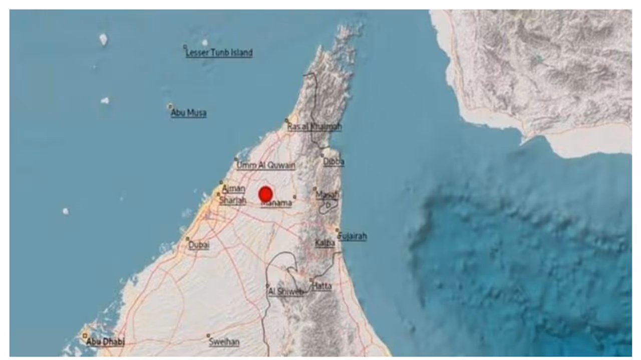 യുഎഇയിൽ നേരിയ ഭൂചലനം യുഎഇയിൽ നേരിയ ഭൂചലനം
