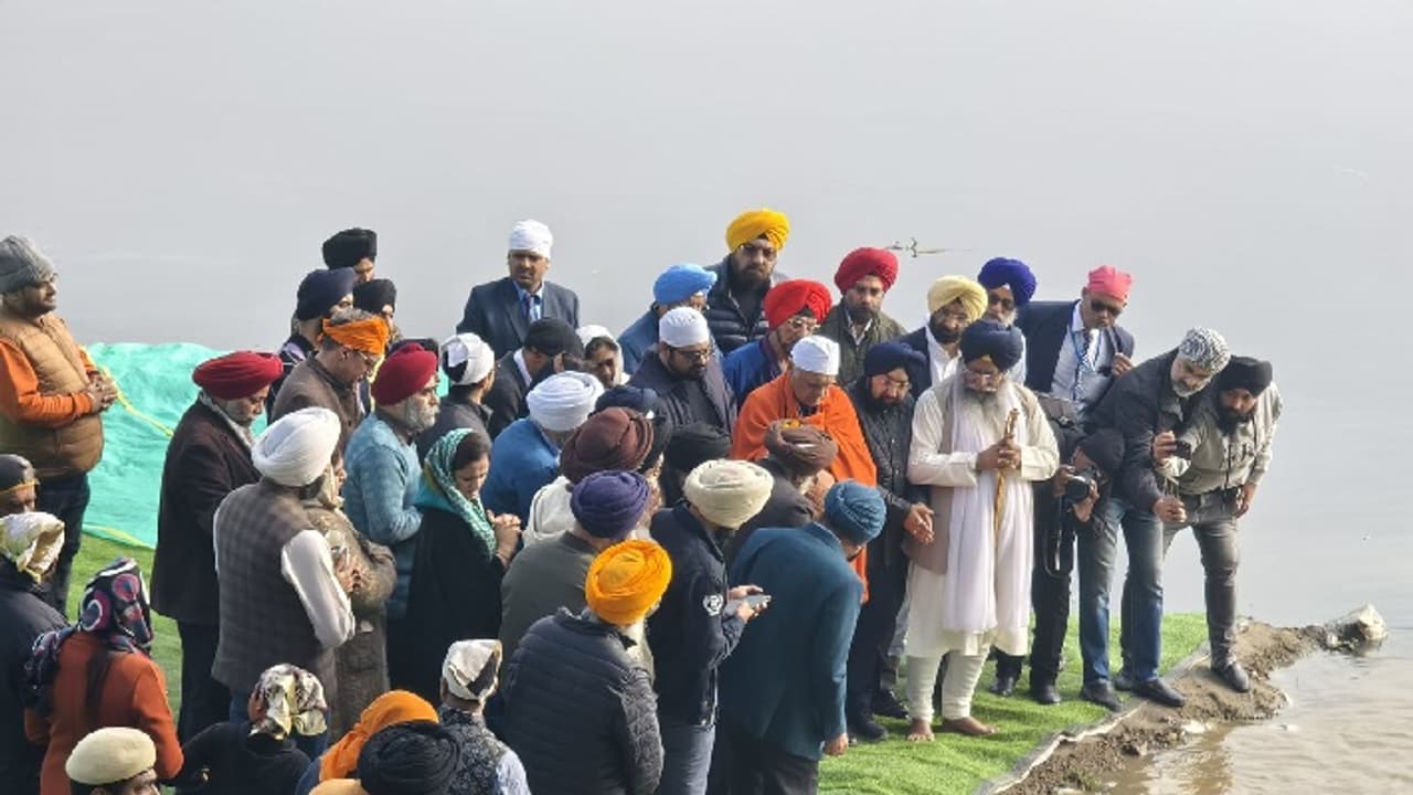  ಯಮನೆಯಲ್ಲಿ ಡಾ. ಮನಮೋಹನ ಸಿಂಗ್‌ ಅಸ್ಥಿ ವಿಸರ್ಜನೆ