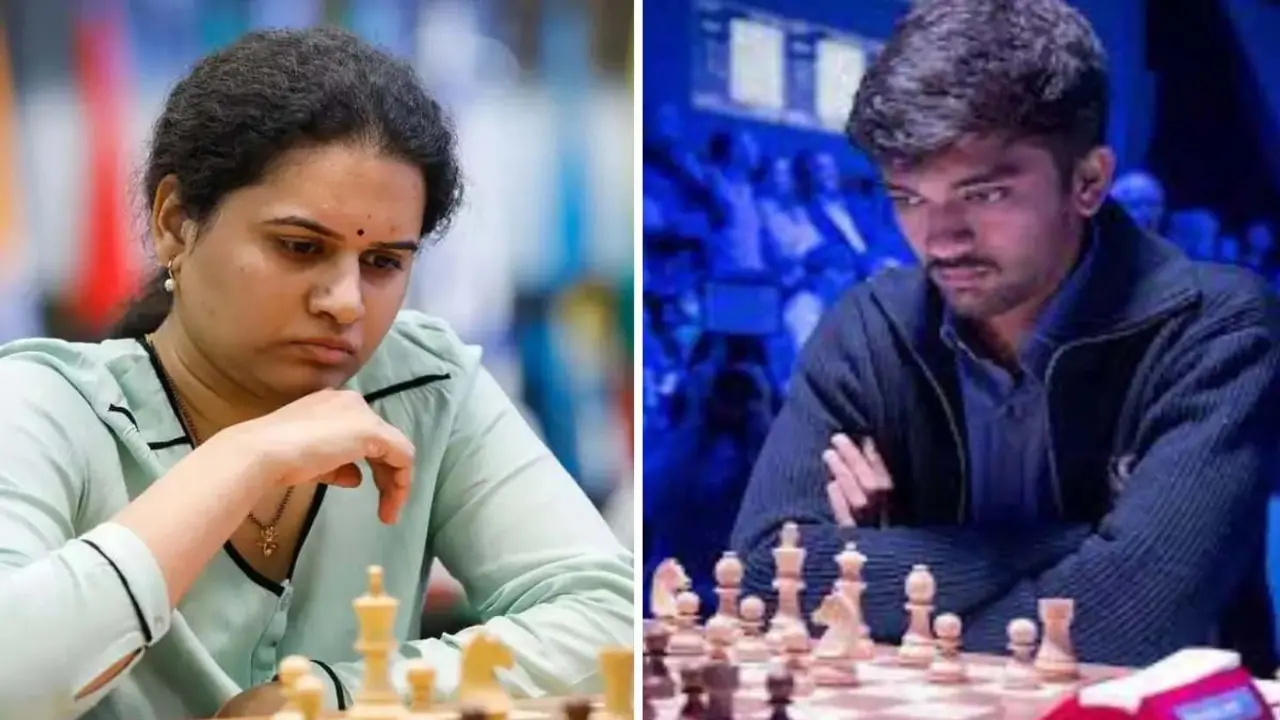 உலக செஸ் அரங்கில் இந்தியா தான் 'கிங்'; அன்று குகேஷ்; இன்று கொனேரு ஹம்பி; குவியும் வாழ்த்து! உலக செஸ் அரங்கில் இந்தியா தான் 'கிங்'; அன்று குகேஷ்; இன்று கொனேரு ஹம்பி; குவியும் வாழ்த்து!