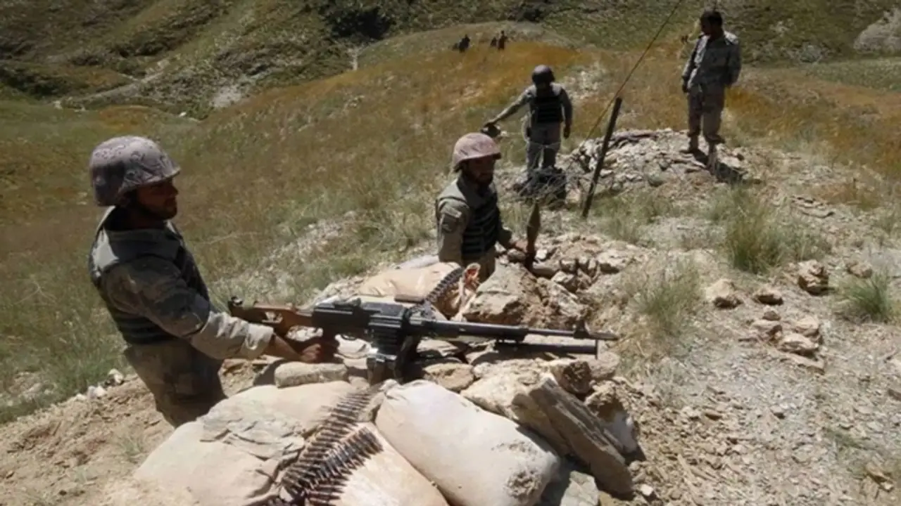 Afghanistan and Pakistan border 