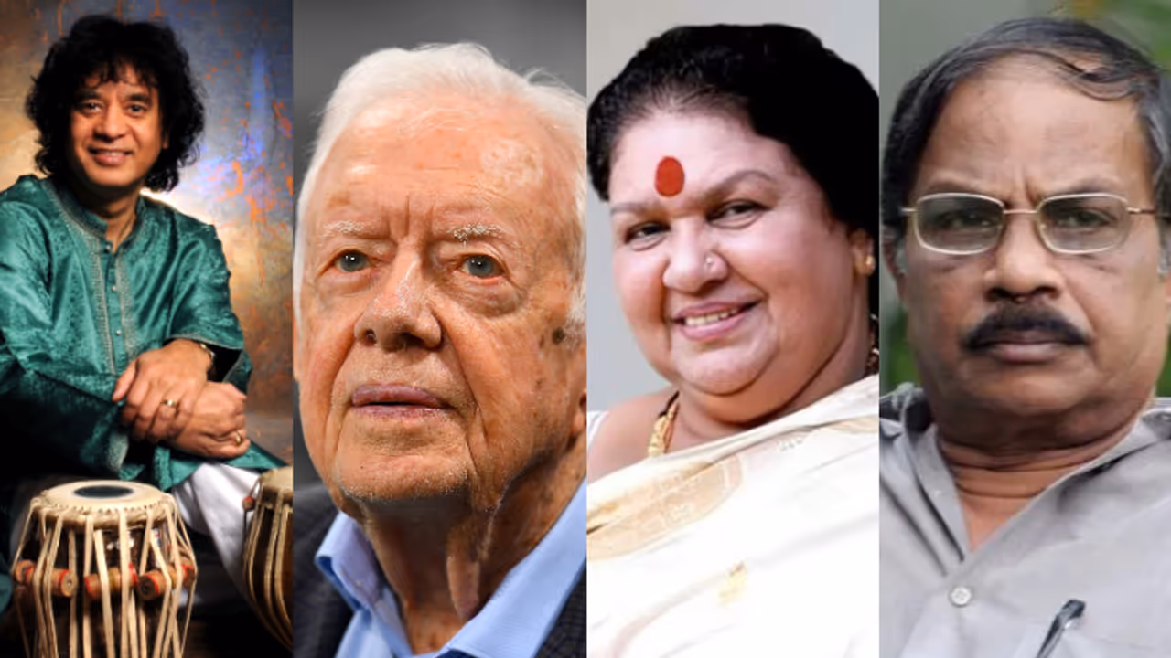 രത്തൻ ടാറ്റ മുതൽ എം.ടി വരെ, പ്രമുഖർ വിടപറഞ്ഞ വർഷം; 2024 ലെ പ്രധാന നഷ്ടങ്ങള് ആരൊക്കെ? രത്തൻ ടാറ്റ മുതൽ എം.ടി വരെ, പ്രമുഖർ വിടപറഞ്ഞ വർഷം; 2024 ലെ പ്രധാന നഷ്ടങ്ങള് ആരൊക്കെ?