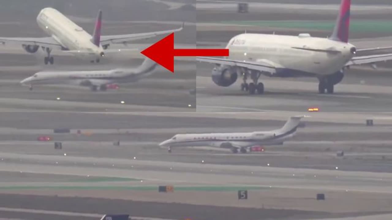 ನಿಲ್ಲಿಸಿ ನಿಲ್ಲಿಸಿ, ಸ್ವಲ್ಪದರಲ್ಲಿಯೇ ತಪ್ಪಿಂದ ಮತ್ತೊಂದು ವಿಮಾನ ದುರಂತ; ಶಾಕಿಂಗ್ ವಿಡಿಯೋ ನೋಡಿ ನಿಲ್ಲಿಸಿ ನಿಲ್ಲಿಸಿ, ಸ್ವಲ್ಪದರಲ್ಲಿಯೇ ತಪ್ಪಿಂದ ಮತ್ತೊಂದು ವಿಮಾನ ದುರಂತ; ಶಾಕಿಂಗ್ ವಿಡಿಯೋ ನೋಡಿ