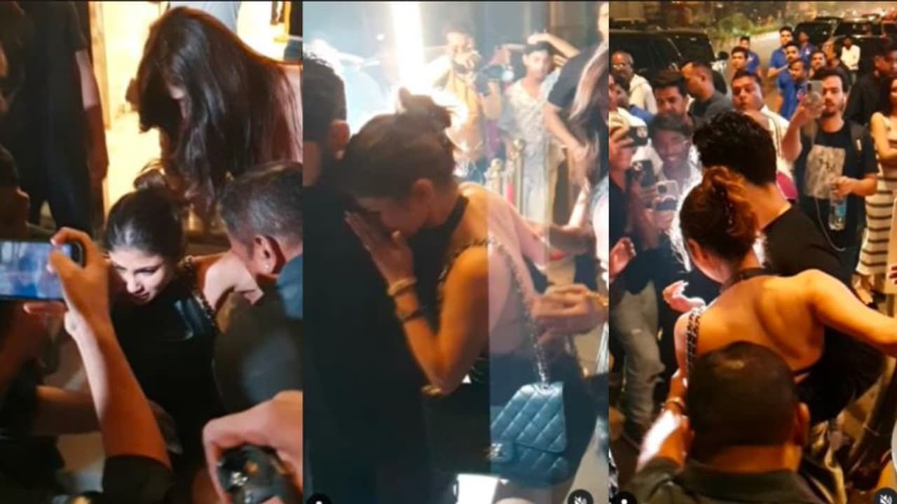 ನ್ಯೂ ಇಯರ್ ಪಾರ್ಟಿ ಮುಗಿಸಿ ಹೊರಬರುತ್ತಿದ್ದಂತೆ ಜಾರಿಬಿದ್ದ ನಾಗಿಣಿ ನಟಿ