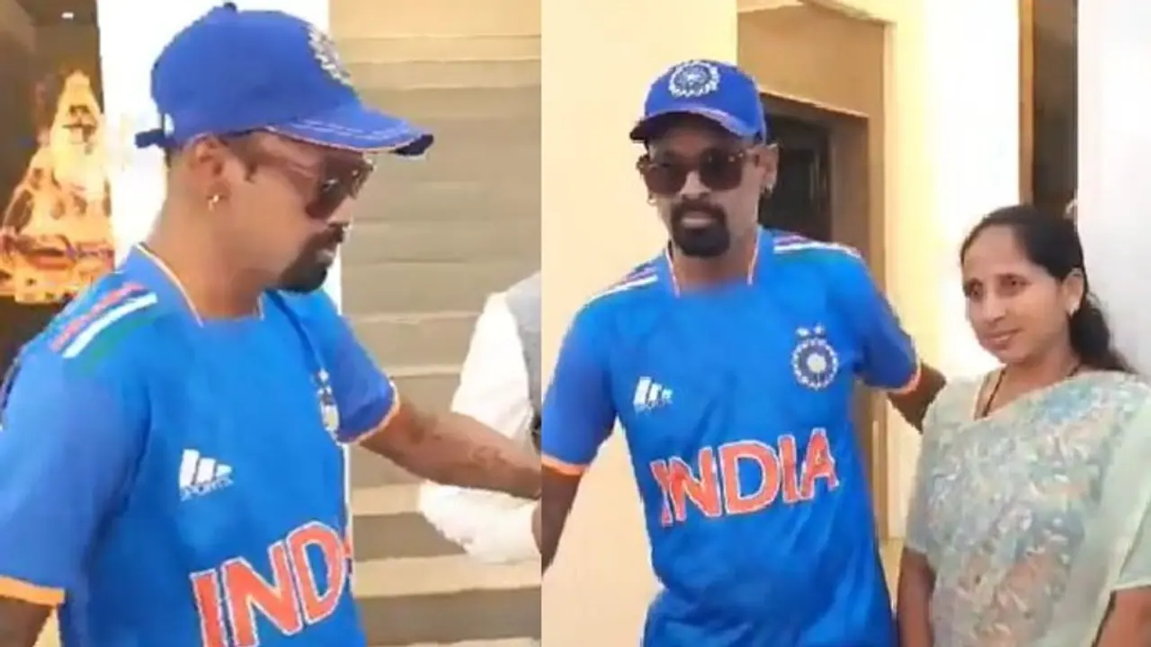 പുതിയ ലുക്കിൽ വിനോദ് കാംബ്ലി, വീണ്ടും ഇന്ത്യൻ ജേഴ്സിയണിഞ്ഞ് ആശുപത്രി വിട്ടു; കാണാന്‍ വരുമെന്ന് വാക്കുനൽകി കപിൽ