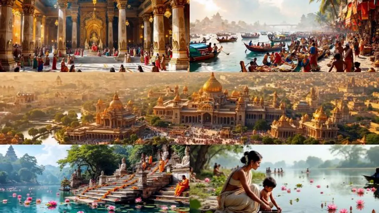 5000 ವರ್ಷಗಳ ಹಿಂದೆ ಪಾಂಡವರ ರಾಜಧಾನಿ ಇಂದ್ರಪ್ರಸ್ಥ ಹೇಗಿತ್ತು? AI ವಿಡಿಯೋ ನೋಡಿ ರೋಮಾಂಚನಗೊಂಡ ಜನರು 5000 ವರ್ಷಗಳ ಹಿಂದೆ ಪಾಂಡವರ ರಾಜಧಾನಿ ಇಂದ್ರಪ್ರಸ್ಥ ಹೇಗಿತ್ತು? AI ವಿಡಿಯೋ ನೋಡಿ ರೋಮಾಂಚನಗೊಂಡ ಜನರು