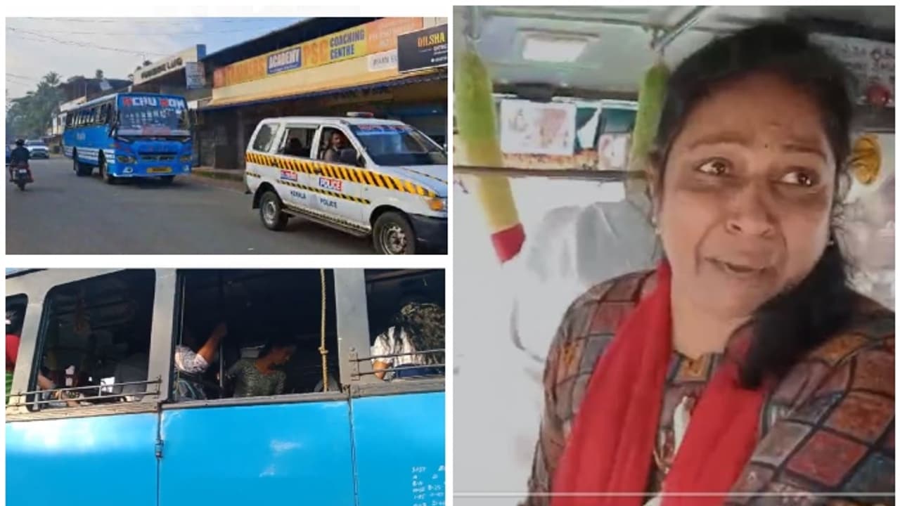 ഇതെന്ത് ദുരിതം! ഗർഭിണിയടക്കം 3 പേർ ഓടിക്കൊണ്ടിരിക്കുന്ന ബസിനുള്ളിൽ തെറിച്ചു വീണു, കാരണം മത്സരയോട്ടം, പരാതി 