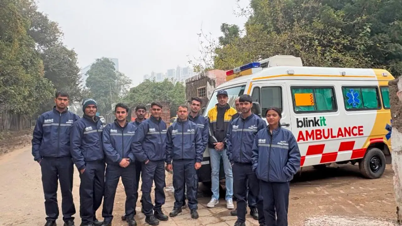 10 ನಿಮಿಷದಲ್ಲಿ ತಲುಪಲಿದೆ ಆಂಬುಲೆನ್ಸ್: ಜೀವ ಉಳಿಸುವ ಹೊಸ ಸೇವೆ ಆರಂಭಿಸಿದ ಬ್ಲಿಂಕಿಟ್ 10 ನಿಮಿಷದಲ್ಲಿ ತಲುಪಲಿದೆ ಆಂಬುಲೆನ್ಸ್: ಜೀವ ಉಳಿಸುವ ಹೊಸ ಸೇವೆ ಆರಂಭಿಸಿದ ಬ್ಲಿಂಕಿಟ್