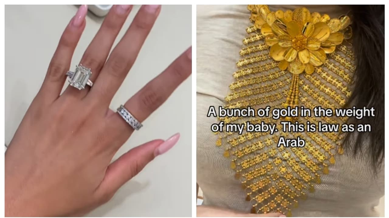 ഒമ്പത് മാസം ഗർഭിണി; 2 കോടിയുടെ 9 കാരറ്റ് ഡയമണ്ടും കുഞ്ഞിന്‍റെ തുക്കത്തിന് സ്വർണ്ണവും വേണമെന്ന് ഭാര്യ, വീഡിയോ