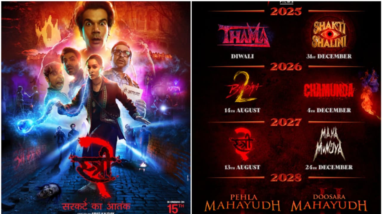 Stree 3: Shraddha Kapoor, Rajkummar Rao starrer horror comedy to release on THIS date; Check Stree 3: Shraddha Kapoor, Rajkummar Rao starrer horror comedy to release on THIS date; Check