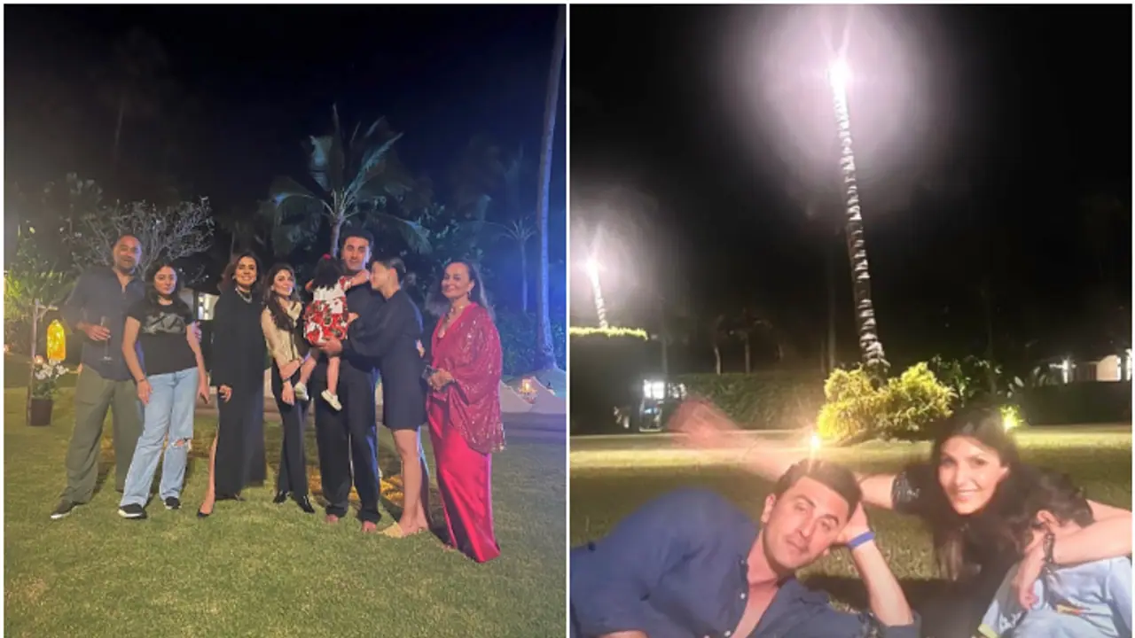 'Bro move over, Bua is here...', Riddhima Kapoor, Raha, Ranbir pose together in latest photo; Check 'Bro move over, Bua is here...', Riddhima Kapoor, Raha, Ranbir pose together in latest photo; Check