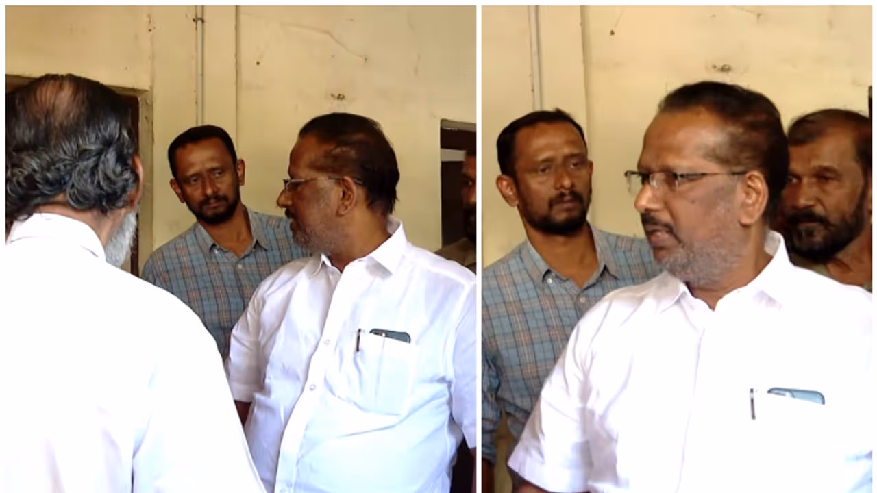 പെരിയ കേസ് പ്രതികളെ കാണാനെത്തി സിപിഎം എറണാകുളം ജില്ലാ സെക്രട്ടറി, പാർട്ടിക്കാരായതിനാലെന്ന് പ്രതികരണം