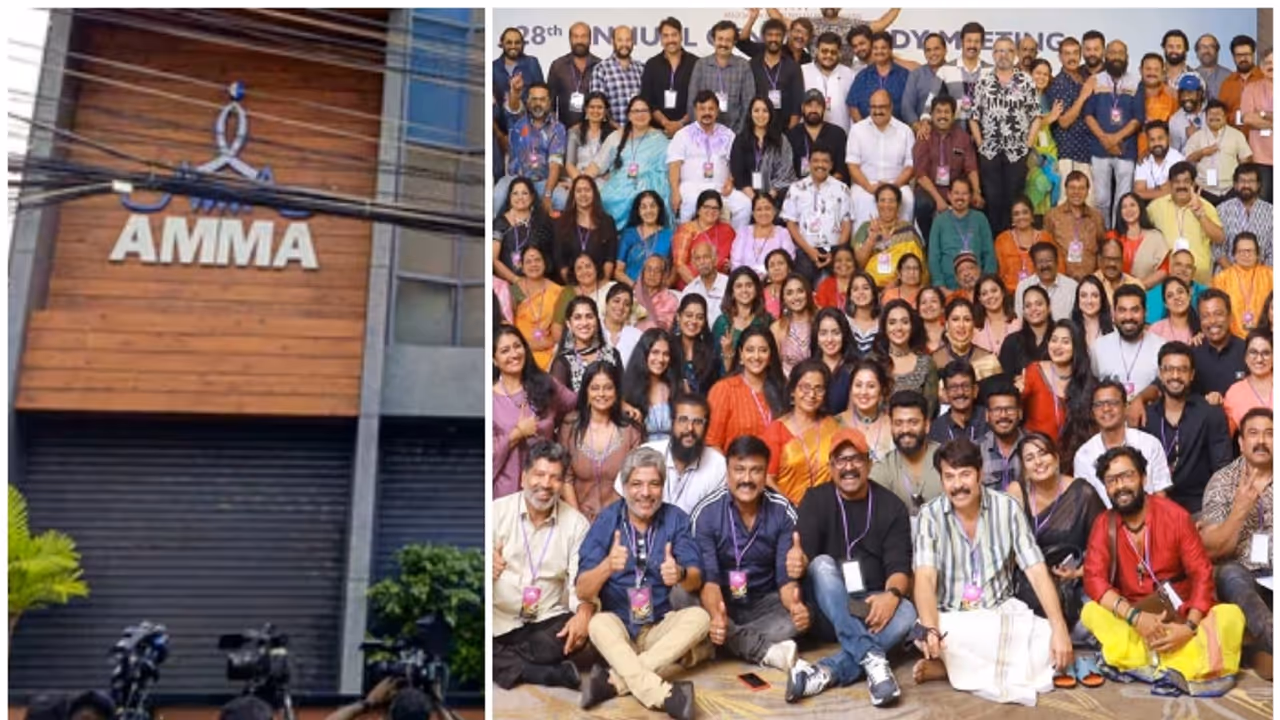 സിനിമാ താരകുടുംബ സംഗമം, 'അമ്മ' കുടുംബസംഗമം ഇന്ന് കൊച്ചിയിൽ; മോഹൻലാലും മമ്മൂട്ടിയും സുരേഷ് ഗോപിയുമടക്കമെത്തും സിനിമാ താരകുടുംബ സംഗമം, 'അമ്മ' കുടുംബസംഗമം ഇന്ന് കൊച്ചിയിൽ; മോഹൻലാലും മമ്മൂട്ടിയും സുരേഷ് ഗോപിയുമടക്കമെത്തും