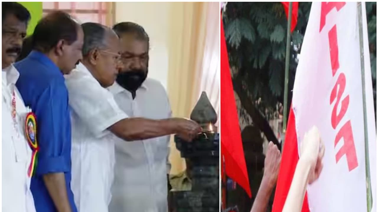 കലോത്സവ വേദികളിലെ പ്രതിഷേധത്തിന് വിലക്കേർപ്പെടുത്താൻ പാടില്ല, സർക്കാർ നീക്കം പ്രതിഷേധാർഹമെന്ന് എഐഎസ്എഫ് കലോത്സവ വേദികളിലെ പ്രതിഷേധത്തിന് വിലക്കേർപ്പെടുത്താൻ പാടില്ല, സർക്കാർ നീക്കം പ്രതിഷേധാർഹമെന്ന് എഐഎസ്എഫ്