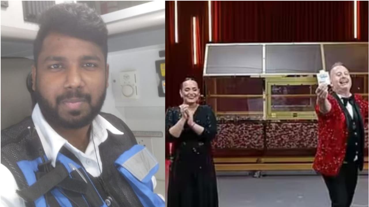 5 വർഷമായി ടിക്കറ്റ് വാങ്ങുന്നു, കോൾ വന്നത് ഡ്യൂട്ടിക്കിടെ, കണ്ണു നിറഞ്ഞു; പ്രയാസങ്ങൾക്കിടെ ആശ്വാസമായി 70 കോടി 5 വർഷമായി ടിക്കറ്റ് വാങ്ങുന്നു, കോൾ വന്നത് ഡ്യൂട്ടിക്കിടെ, കണ്ണു നിറഞ്ഞു; പ്രയാസങ്ങൾക്കിടെ ആശ്വാസമായി 70 കോടി