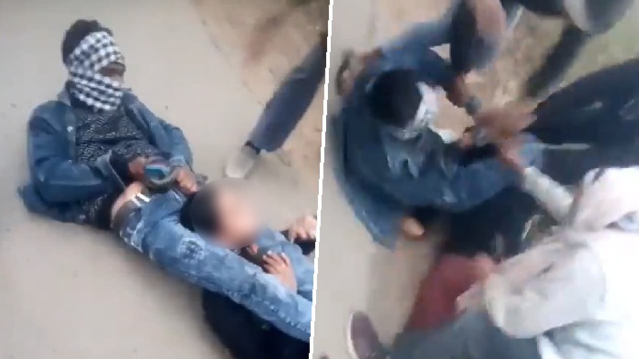UP SHOCKER! Girl rescued after jilted lover attempts to strangulate her in middle of road in Amroha (WATCH) UP SHOCKER! Girl rescued after jilted lover attempts to strangulate her in middle of road in Amroha (WATCH)