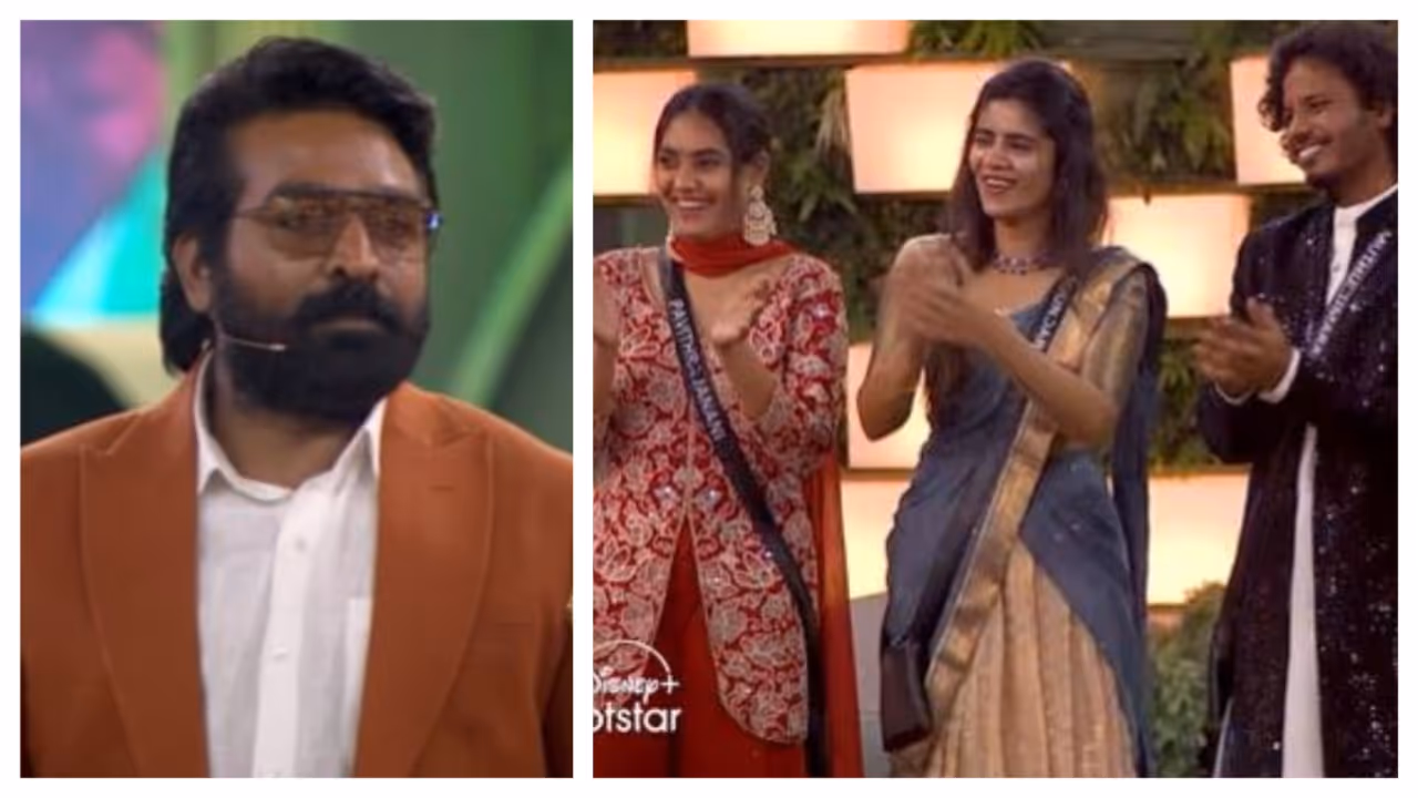 டிக்கெட் டூ பினாலே வெற்றியாளரை அறிவிக்க பிக்பாஸ் வீட்டுக்குள் வந்து அறிவித்த விஜய் சேதுபதி! புரோமோ 