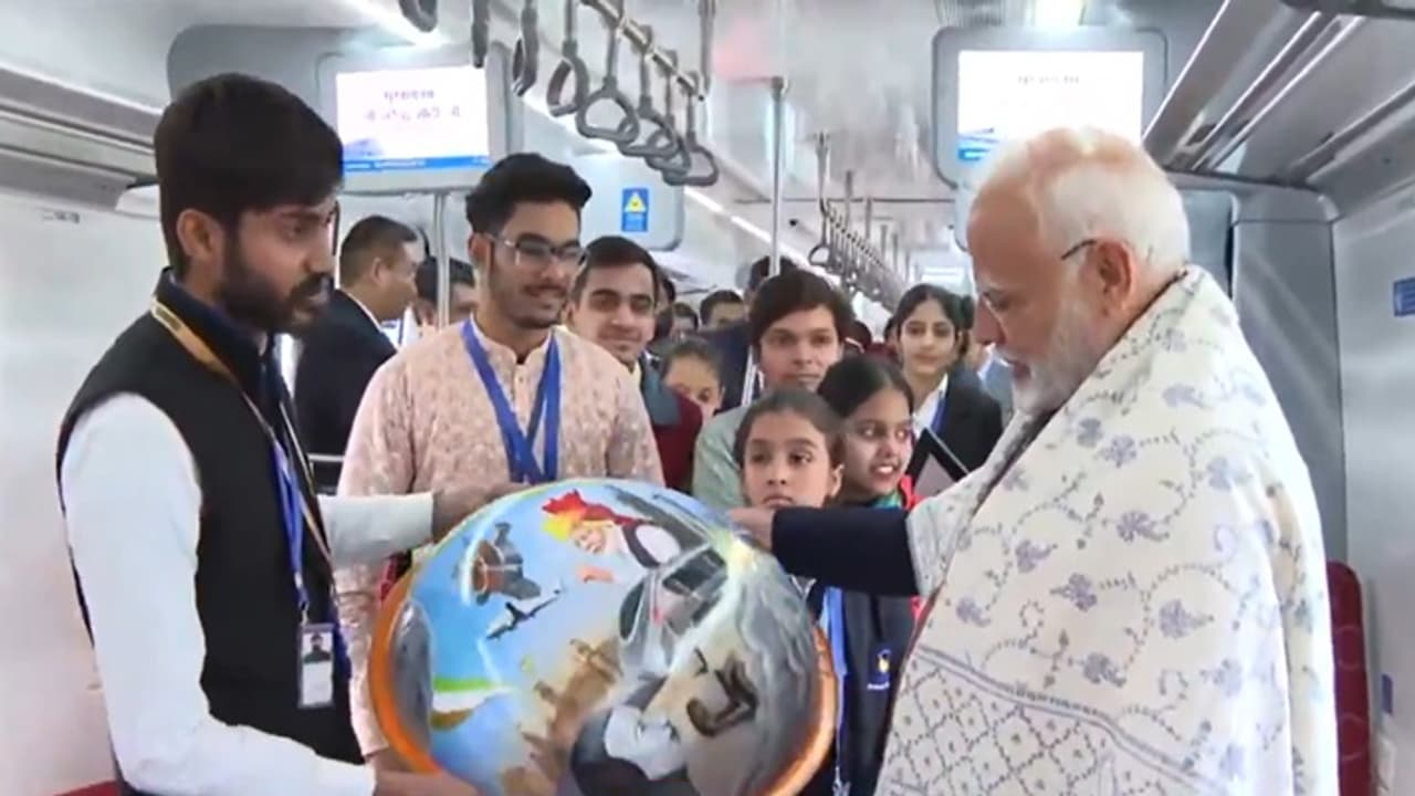 ರಾಜಧಾನಿಗೂ ‘ನಮೋ ಭಾರತ್‌’ ರೈಲು ಪ್ರವೇಶ: ಪ್ರಧಾನಿ ಮೋದಿ ಚಾಲನೆ