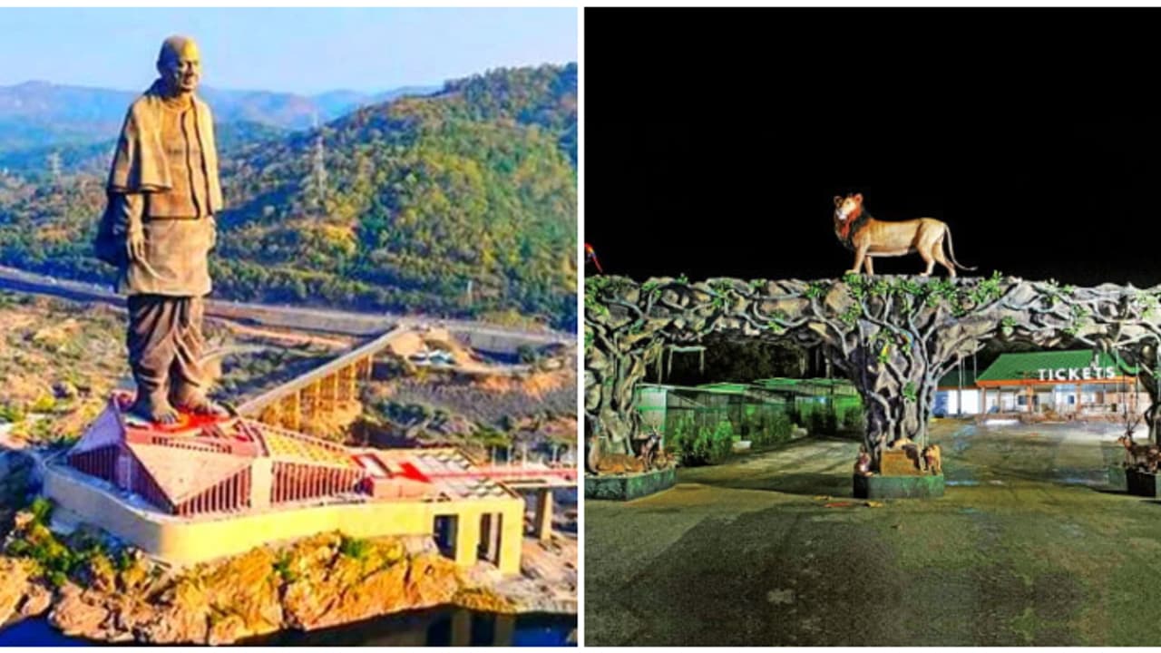 ഏകതാ പ്രതിമയ്ക്ക് സമീപം പുള്ളിപ്പുലിയിറങ്ങി, കൃഷ്ണമൃഗത്തെ ആക്രമിച്ച് കൊന്നു; പാർക്ക് 48 മണിക്കൂർ അടച്ചിട്ടു