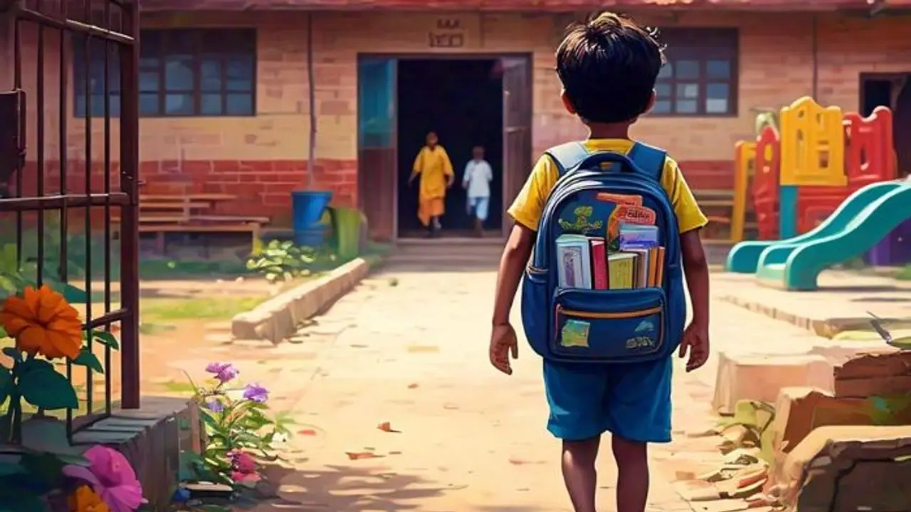 ಶಾಲೆಗೆ ಹೋಗುವಾಗ ಸ್ಕೂಲ್ ಬ್ಯಾಗ್ ಮರೆತು ಹೋದ ಮಗ; ತಾಯಿ ಮಾಡಿದ್ದೇನು ಅಂತ ವಿಡಿಯೋ ನೋಡಿ