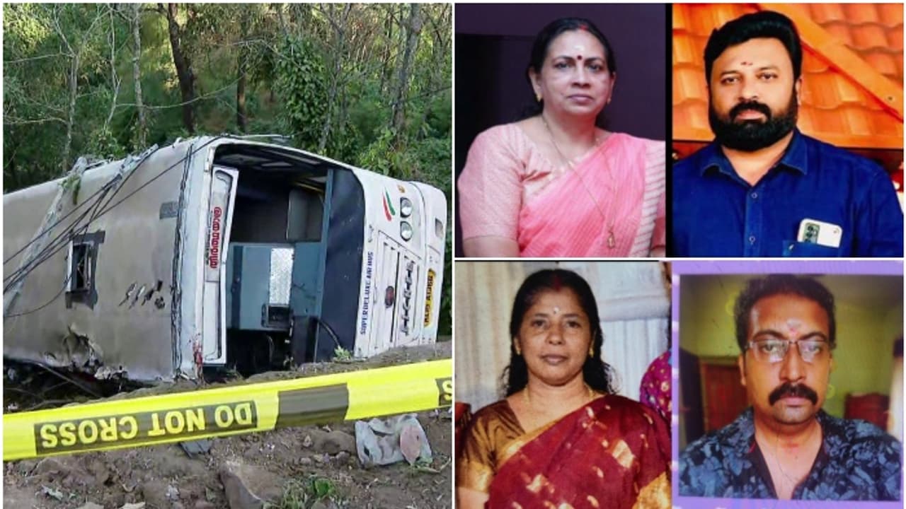 കെഎസ്ആര്ടിസി ബസ് കൊക്കയിലേക്ക് മറിഞ്ഞ് അപകടം; മരണം നാലായി, അടിയന്തര അന്വേഷണത്തിന് നിര്ദേശം കെഎസ്ആര്ടിസി ബസ് കൊക്കയിലേക്ക് മറിഞ്ഞ് അപകടം; മരണം നാലായി, അടിയന്തര അന്വേഷണത്തിന് നിര്ദേശം
