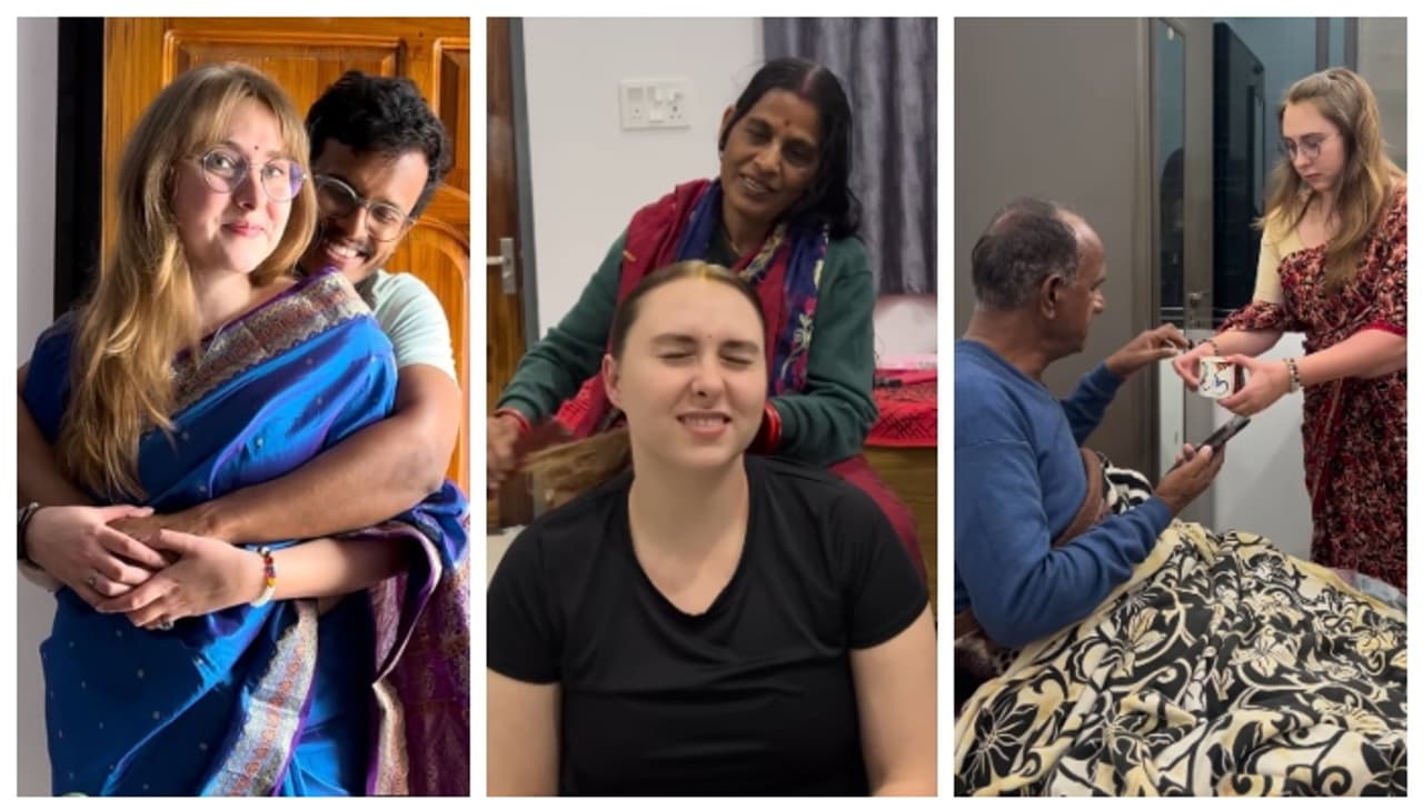 'ഇത് എന്റെ ജീവിതം'; ഒഡിയക്കാരനെ വിവാഹം കഴിച്ച്, ബെംഗളൂരുവില് താമസിക്കുന്ന യുഎസ് യുവതി: വീഡിയോ വൈറല് 'ഇത് എന്റെ ജീവിതം'; ഒഡിയക്കാരനെ വിവാഹം കഴിച്ച്, ബെംഗളൂരുവില് താമസിക്കുന്ന യുഎസ് യുവതി: വീഡിയോ വൈറല്