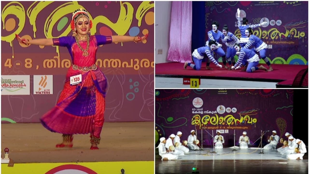 സംസ്ഥാന സ്കൂൾ കലോത്സവത്തിൽ സ്വർണക്കപ്പിനായി ഇഞ്ചോടിഞ്ച് പോരാട്ടം; കണ്ണൂരും തൃശൂരും കോഴിക്കോടും ഒപ്പത്തിനൊപ്പം സംസ്ഥാന സ്കൂൾ കലോത്സവത്തിൽ സ്വർണക്കപ്പിനായി ഇഞ്ചോടിഞ്ച് പോരാട്ടം; കണ്ണൂരും തൃശൂരും കോഴിക്കോടും ഒപ്പത്തിനൊപ്പം