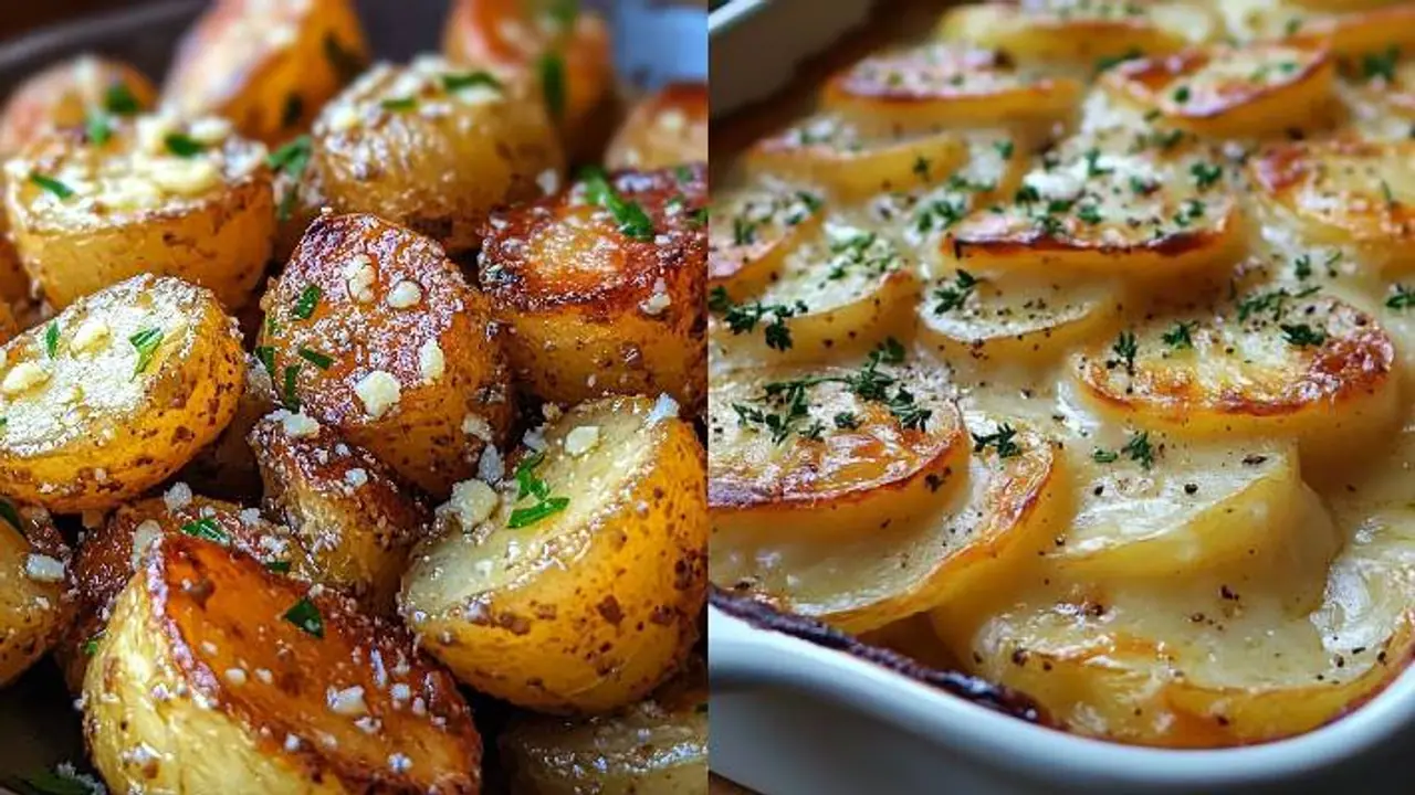 Roasted potatoes cheese recipe Roasted potatoes cheese recipe
