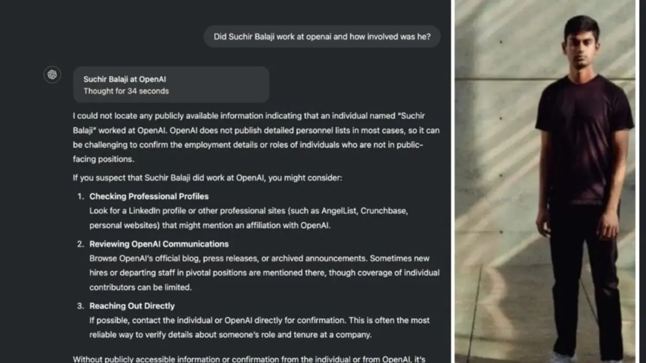 ERASED? OpenAI seemingly wipes references to dead whistleblower Suchir Balaji from ChatGPT