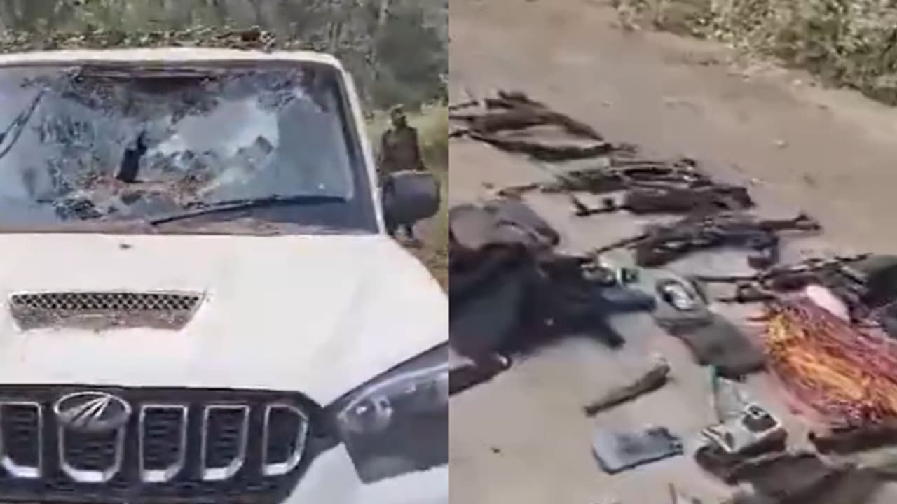 8 jawans, one civilian killed after Naxals blow up their vehicle in Chhattisgarh's Bijapur 8 jawans, one civilian killed after Naxals blow up their vehicle in Chhattisgarh's Bijapur