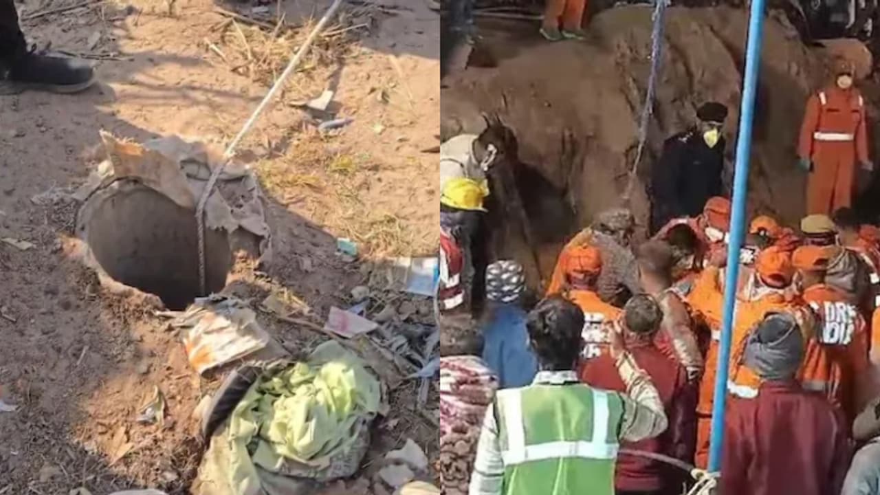 18കാരി 540 അടി താഴ്ചയുള്ള കുഴൽക്കിണറിൽ വീണു; രക്ഷാപ്രവർത്തനത്തിന് കരസേന, എൻഡിആർഎഫ്, ബിഎസ്എഫ് സംഘമെത്തി 18കാരി 540 അടി താഴ്ചയുള്ള കുഴൽക്കിണറിൽ വീണു; രക്ഷാപ്രവർത്തനത്തിന് കരസേന, എൻഡിആർഎഫ്, ബിഎസ്എഫ് സംഘമെത്തി