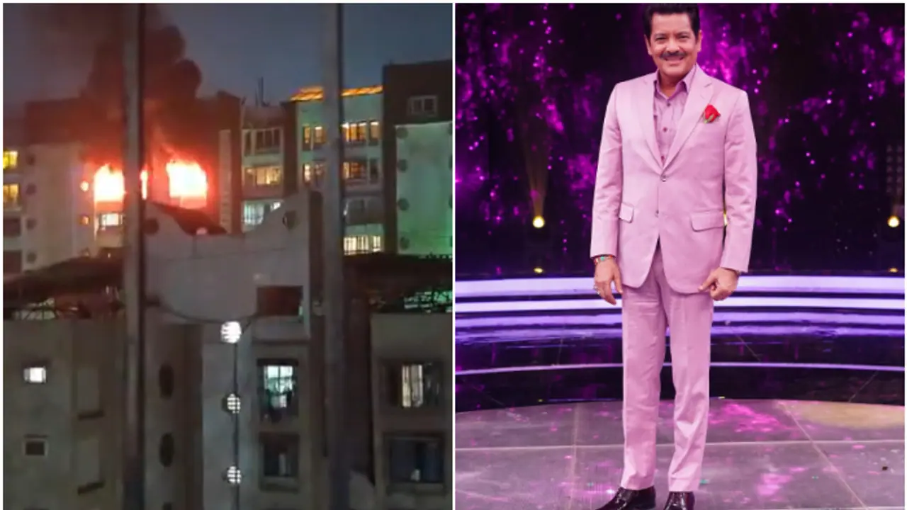 Deadly fire engulfs Udit Narayan's building at Andheri; video goes VIRAL [WATCH]