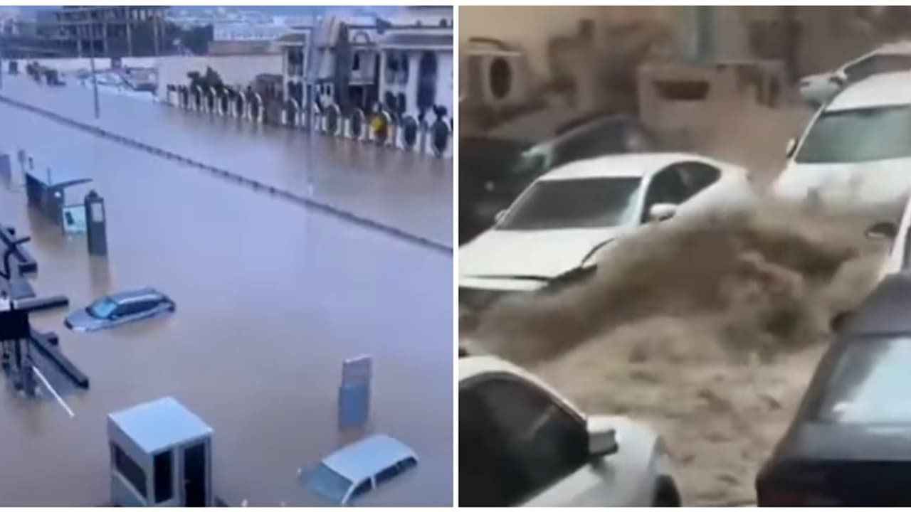 ಮೆಕ್ಕಾ, ಮದೀನಾ, ಜೆದ್ದಾದಲ್ಲಿ ಭಾರೀ ಪ್ರವಾಹ, ನೀರಿನಲ್ಲಿ ಕೊಚ್ಚಿ ಹೋದ ಕಾರ್‌ಗಳು!