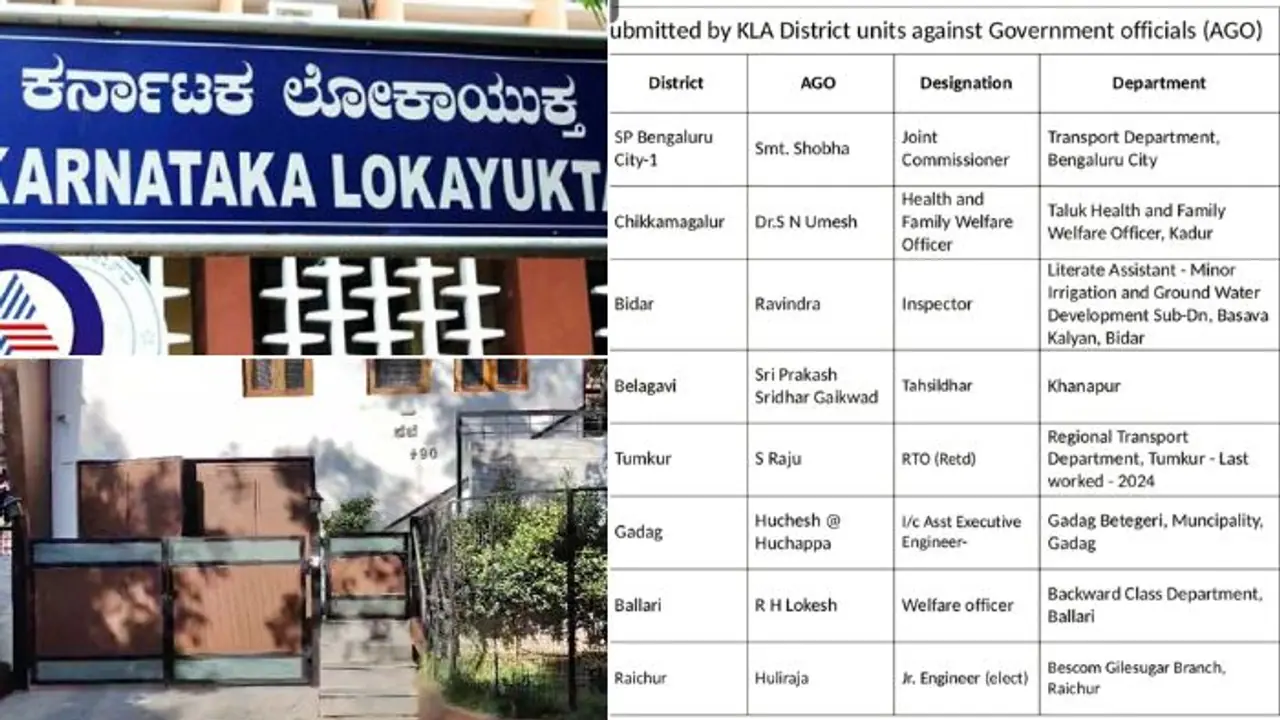BREAKING: Karnataka Lokayukta raids homes of corrupt officials across state BREAKING: Karnataka Lokayukta raids homes of corrupt officials across state