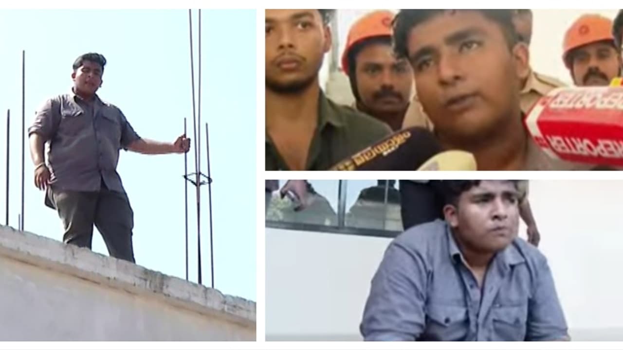 'ഞാൻ എനിക്ക് വേണ്ടി മാത്രമല്ല അതിന് മുകളിൽ കയറിയത്', കെട്ടിടത്തിന് മുകളില്‍ കയറിയ അശ്വിനെ താഴെയിറക്കി 