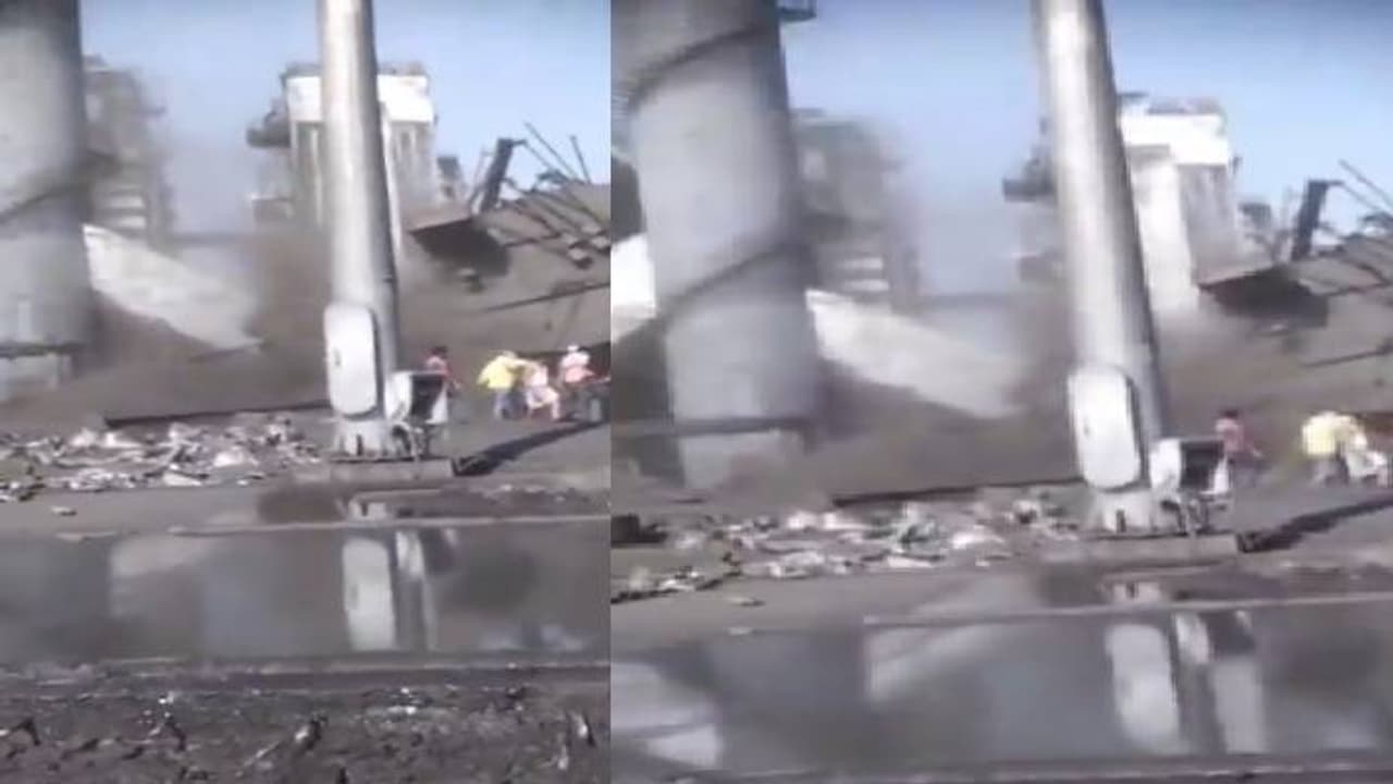 chimney collapses chimney collapses