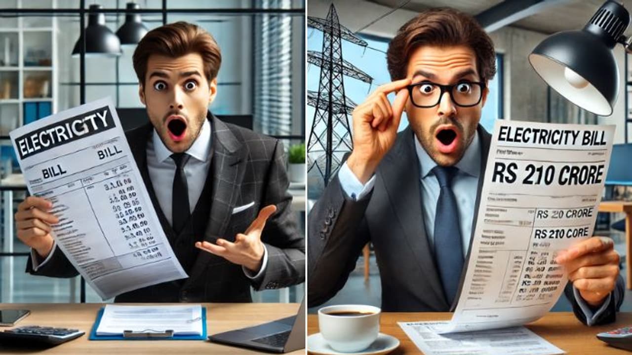 Himachal Pradesh businessman shocked by Rs 210 crore electricity bill after paying Rs 2,500 last month Himachal Pradesh businessman shocked by Rs 210 crore electricity bill after paying Rs 2,500 last month