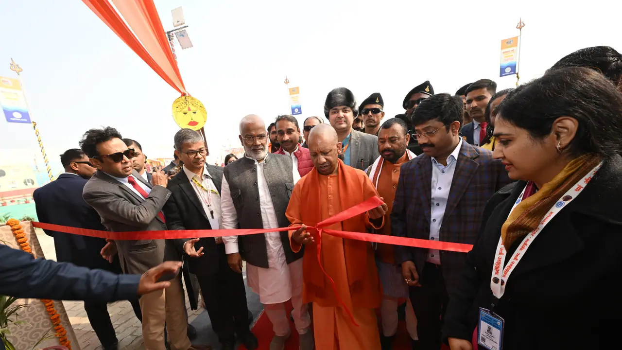 Mahakumbh 2025: Yogi Adityanath inaugurates UP state pavilion, celebrating cultural and tourism diversity Mahakumbh 2025: Yogi Adityanath inaugurates UP state pavilion, celebrating cultural and tourism diversity