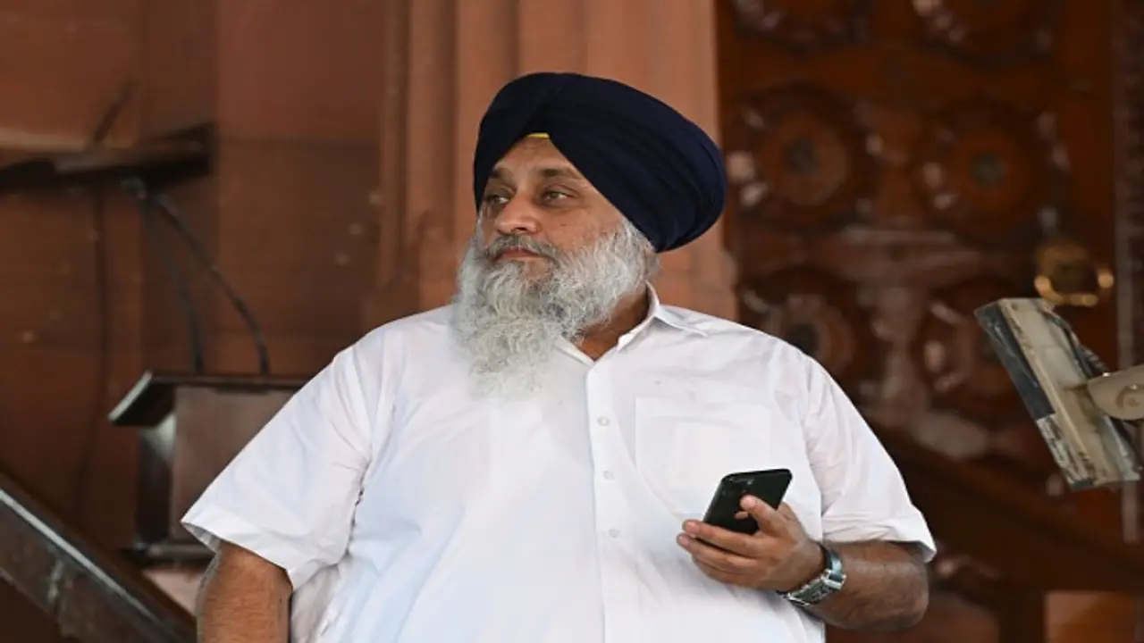 Shiromani Akali Dal's working committee accepts Sukhbir Badal's resignation as party chief