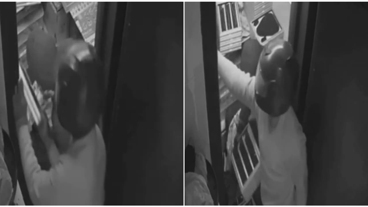 അകത്ത് കയറി വെറും 80 സെക്കൻഡ് മാത്രം, പ്രധാന ലോക്കറടക്കം അനായാസം പൊളിച്ചു; നഗരത്തെ ഞെട്ടിച്ച് ജ്വല്ലറി മോഷണം അകത്ത് കയറി വെറും 80 സെക്കൻഡ് മാത്രം, പ്രധാന ലോക്കറടക്കം അനായാസം പൊളിച്ചു; നഗരത്തെ ഞെട്ടിച്ച് ജ്വല്ലറി മോഷണം