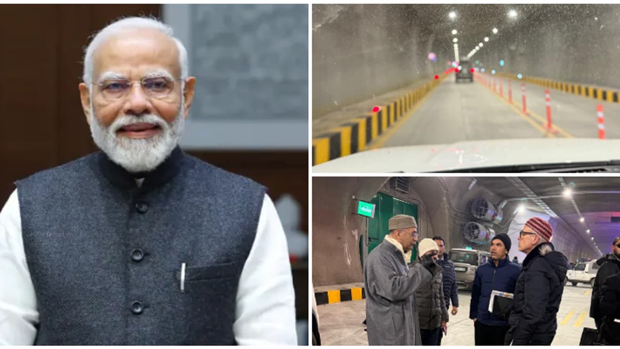 സോൻമാർഗ് തുരങ്കപാത സന്ദർശിച്ച് ഒമർ അബ്ദുള്ള; ചിത്രങ്ങളും വീഡിയോകളും ഇഷ്ടപ്പെട്ടെന്ന് മോദി സോൻമാർഗ് തുരങ്കപാത സന്ദർശിച്ച് ഒമർ അബ്ദുള്ള; ചിത്രങ്ങളും വീഡിയോകളും ഇഷ്ടപ്പെട്ടെന്ന് മോദി